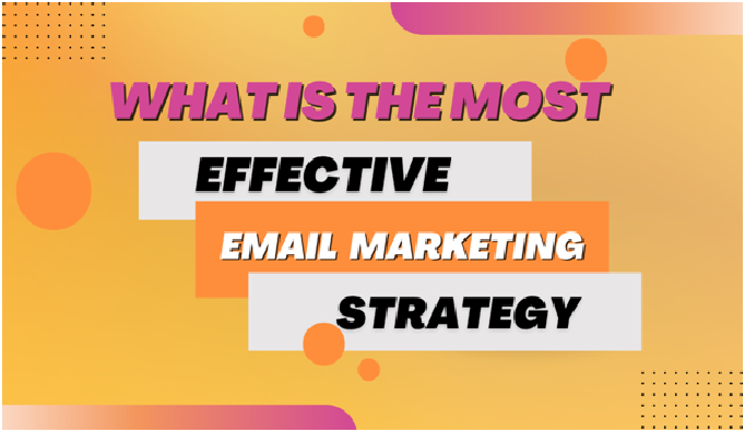 The Most Effective Email Marketing Strategy